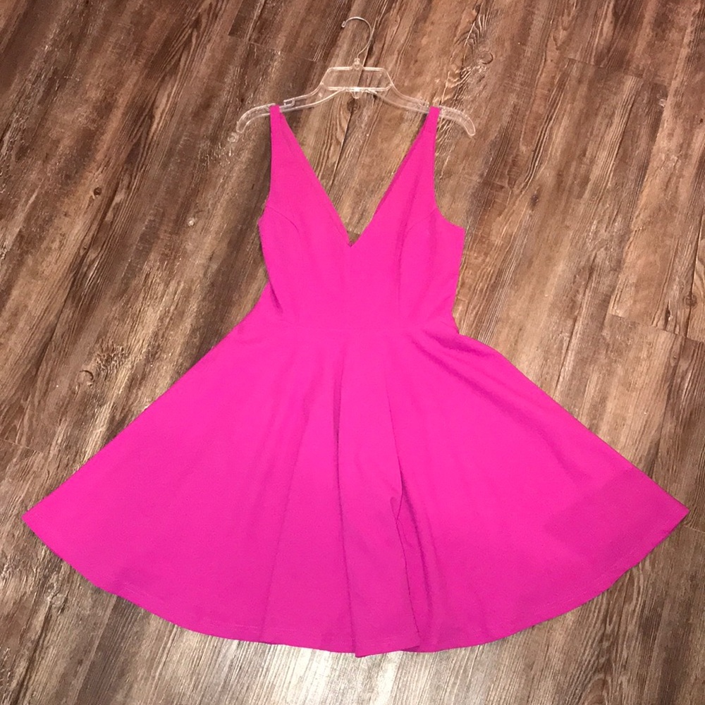 Magenta dress